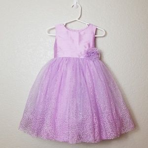 Purple Sparkly Princess Dress